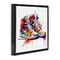 Stupell Industries Sneakers with Watercolor Drip Floating Frame, design by Creative Studio